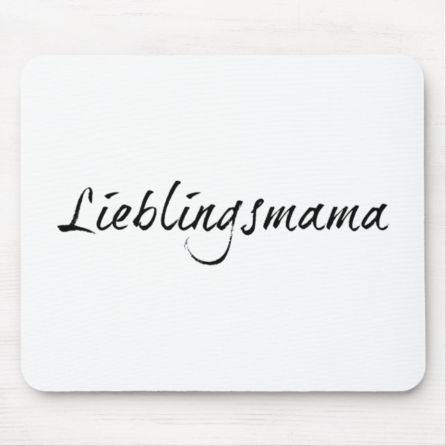 Mousepad Mamãe favorita (Frente)