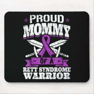 Mousepad Mamães Orgulhosas De Um Guerreiro Com Síndrome De