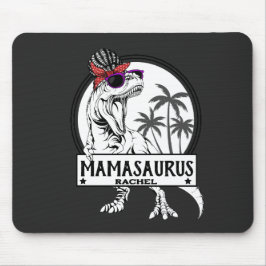 Mousepad Mamasaurus Mãe T rex Dino Engraçado Nome Personali