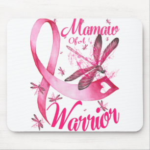 Mousepad Mamaw De Um Cancer De Dragonfly De Guerra