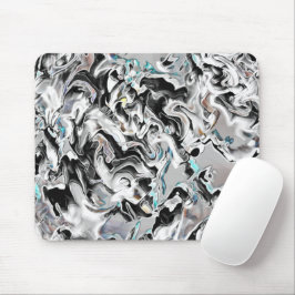 Mousepad Manchas crômicas com gradiente ou fumaça, Pretas p