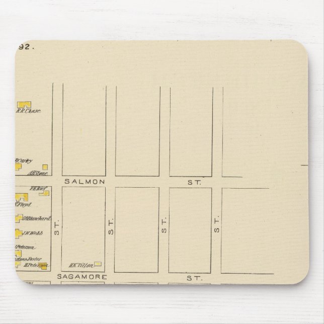 Mousepad Manchester, NH, Ward 1 (Frente)