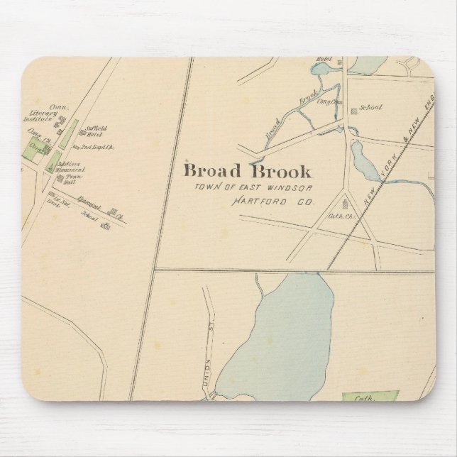 Mousepad Manchester, Suffield, Brook Amplo (Frente)