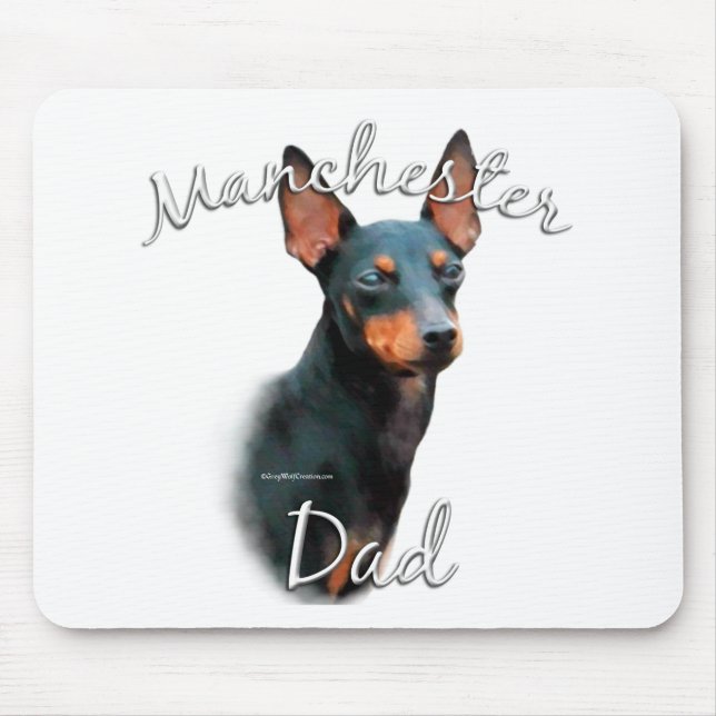 Mousepad Manchester Terrier Pai 2 (Frente)