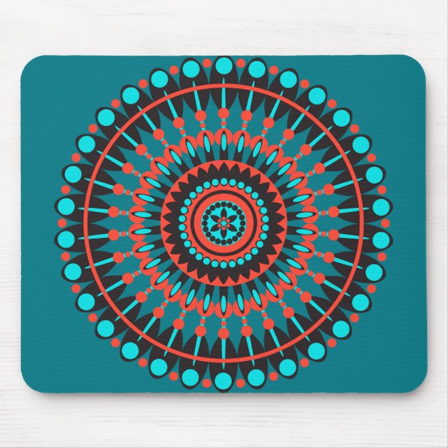 Mousepad Mandala Americana Nativa (Frente)