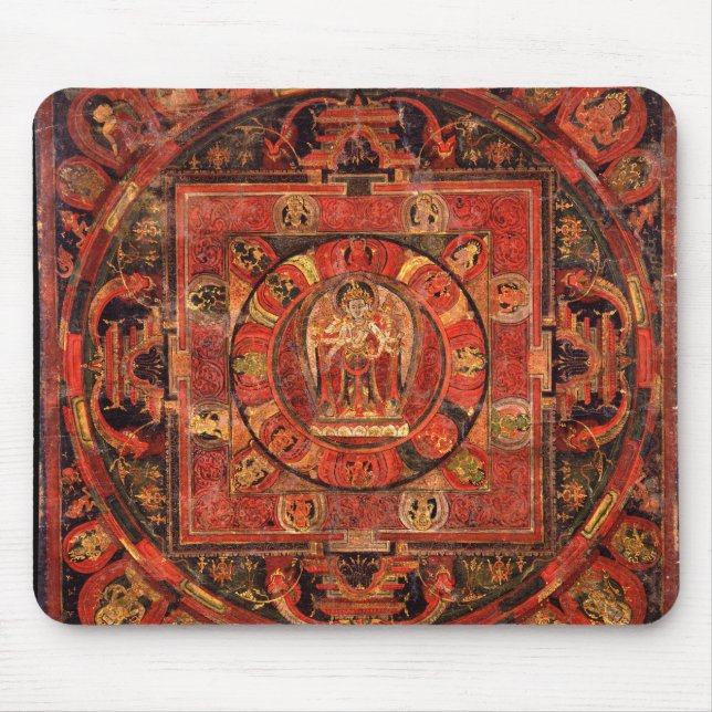Mousepad Mandala budista da piedade (Frente)