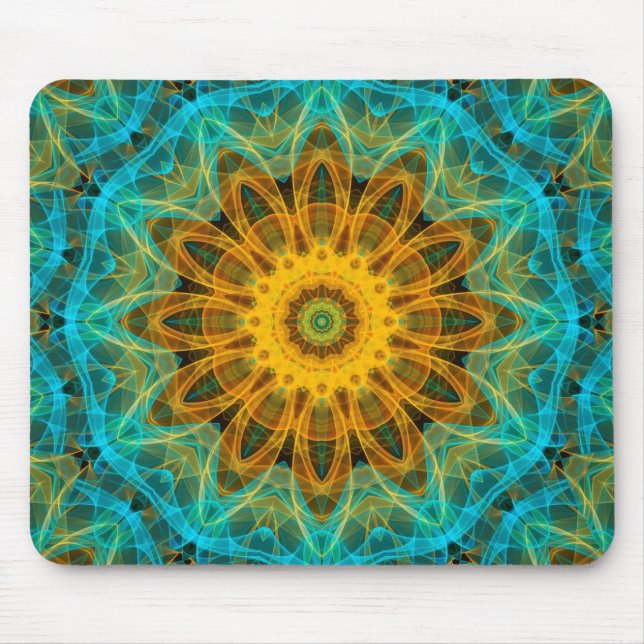 Mousepad Mandala da estrela do oceano (Frente)