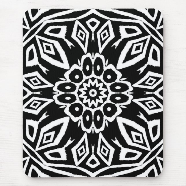 Mousepad Mandala da Meia-Noite (Frente)