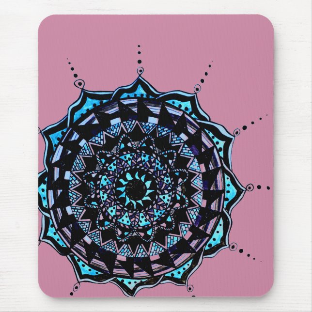Mousepad Mandala Design (Frente)