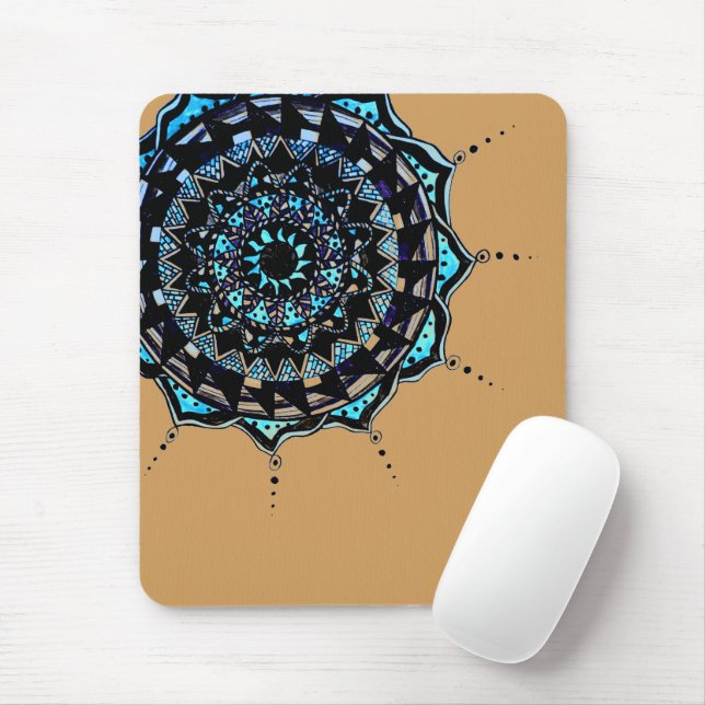Mousepad Mandala Design (Com mouse)