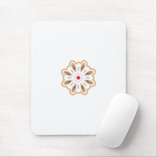 Mousepad Mandala Flower Art Impressão   Boho Decor