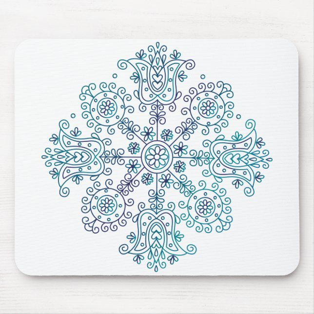 Mousepad Mandala Folclórica (Frente)