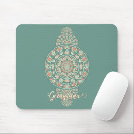 Mousepad Mandala Ortográfica Personalizada de Sage & Sand