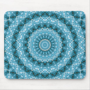 Mousepad Mandarim Azul Claro / Mandala