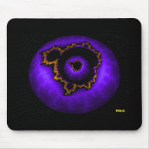 Mandelbrot Eleitrificado Roxo Em Mandelbrot