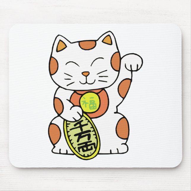 Mousepad Maneki Neko (Frente)