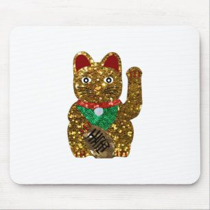 Mousepad maneki neko cat