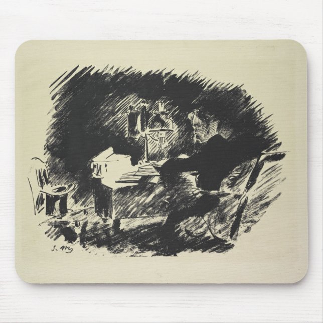 Mousepad Manet | Le Corbeau, 1875 (Frente)