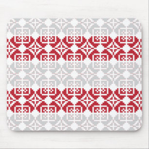 Mousepad Manhã da Letónia - Padrão geométrico II do SUN