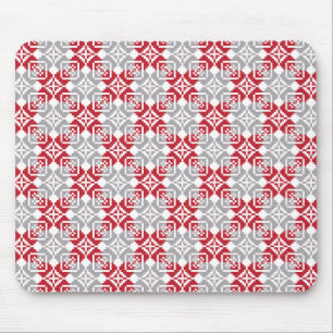 Mousepad Manhã da Letónia - Padrão geométrico III do SU