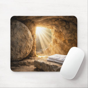 Mousepad Manhã de Ressurreição de Páscoa Túmulo Vazio