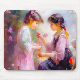 Mousepad Manhã em um Jardim