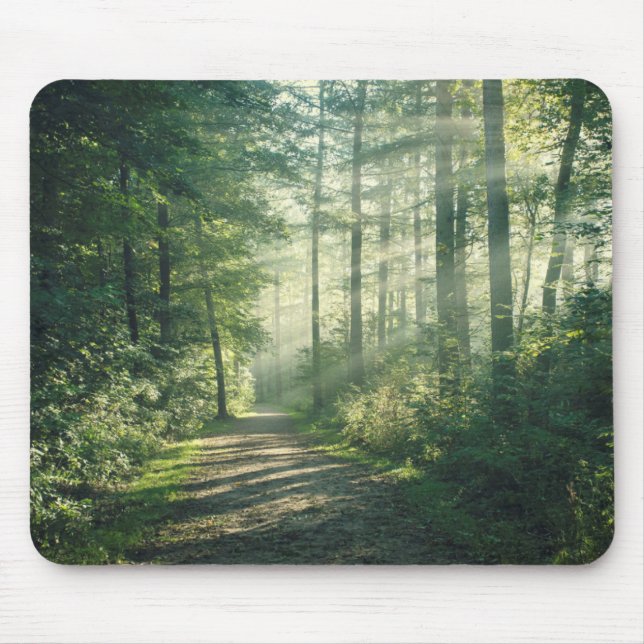 Mousepad Manhã ensolarada de outubro em Hamburgo (Frente)