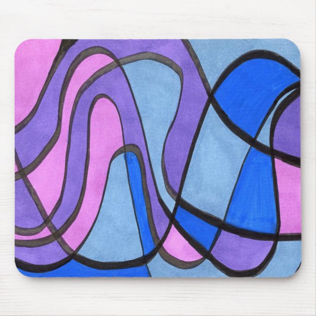 Mousepad Manhã Legal - Cabeçote de Design Abstrato (Frente)