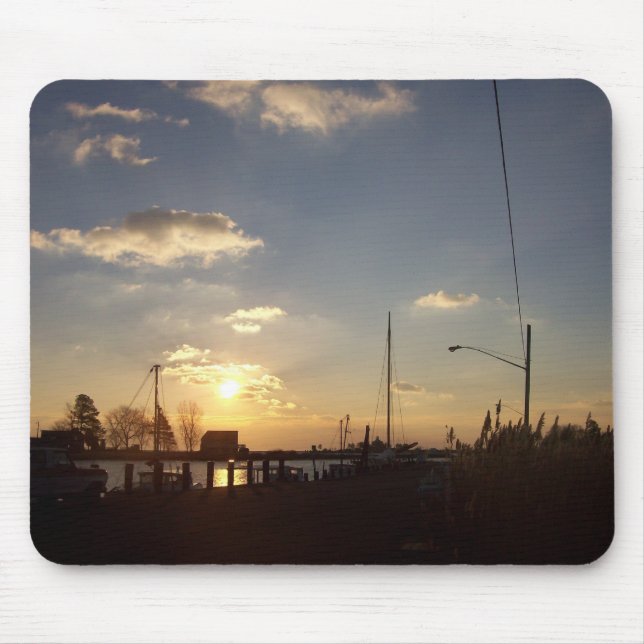 Mousepad Manhã na costa oriental de Maryland (Frente)