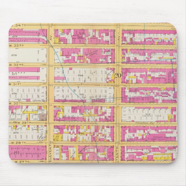 Mousepad Manhatten, Nova Iorque 4 (Frente)