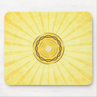 Mousepad Manifestar arte de abundância design legal para