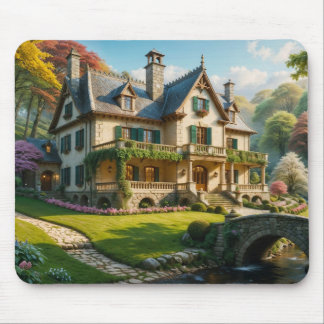 Mousepad Mansão do momento perfeito capturado