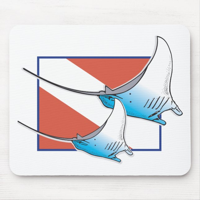 Mousepad Manta Ray (Frente)