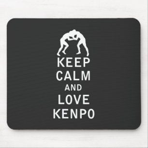 Mousepad Mantenha a calma e ame Kenpo