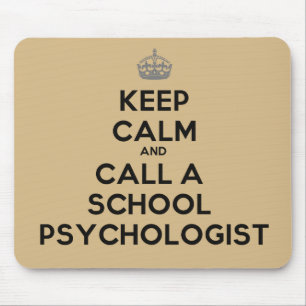 Mousepad Mantenha a calma e chame um tapete do rato do
