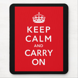Mousepad Mantenha a calma e continue