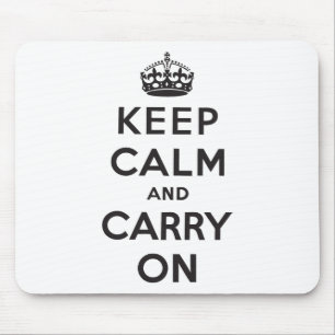 Mousepad Mantenha a calma e continue