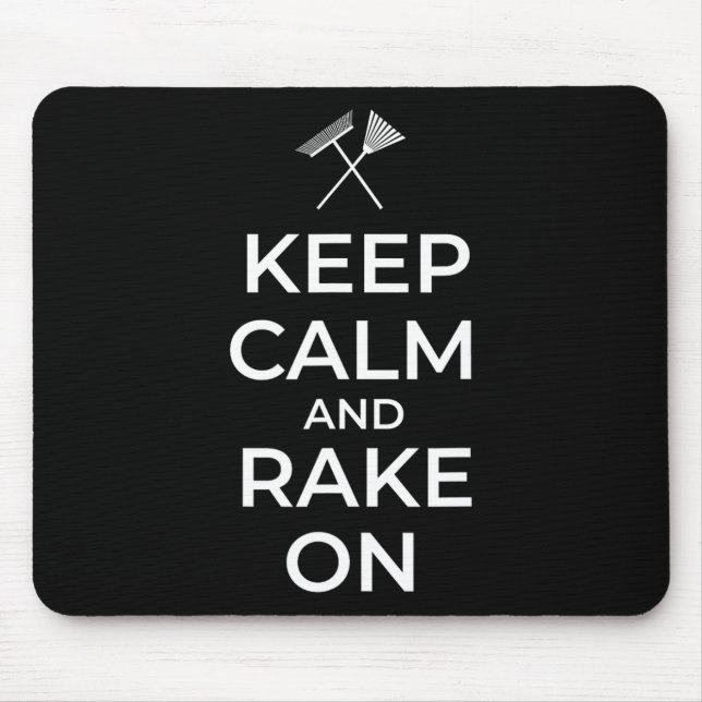 Mousepad Mantenha a Calma e Continue a Rastar Tornar a Amér (Frente)