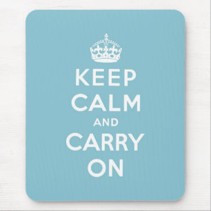 Mousepad mantenha a calma e continue o original