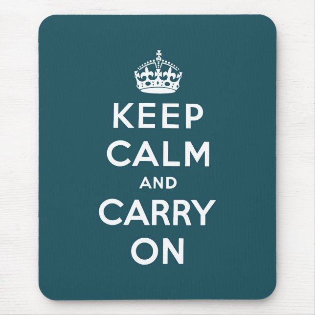 Mousepad mantenha a calma e o carregar no Original (Frente)