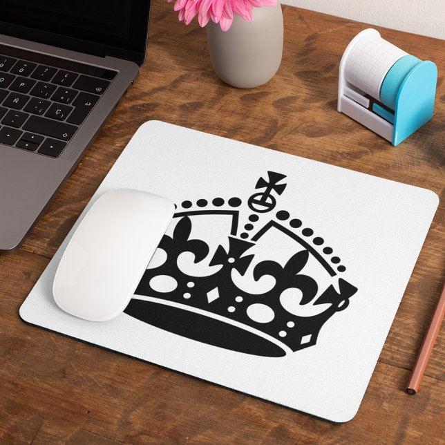 Mousepad Mantenha a Modelo da Coroa Calma (Criador carregado)