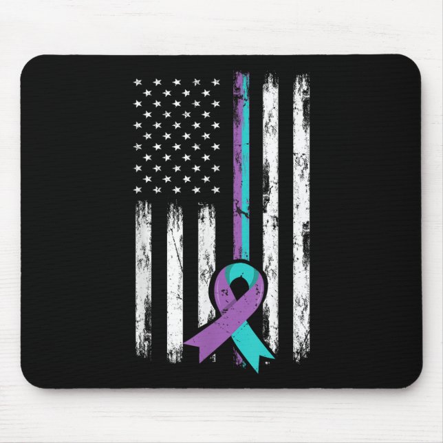 Mousepad Mantenha A Sua Vida Como Consciência Da Prevenção  (Frente)