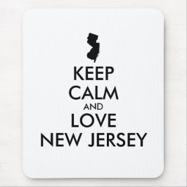 MOUSEPAD MANTENHA CALMO E AMES PERSONALIZÁVEIS NOVO JERSEY