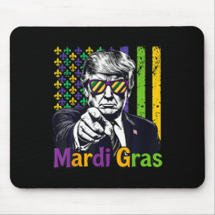 Mousepad Mantenha Mardi Gras Excelente Engraçado Trump Mard