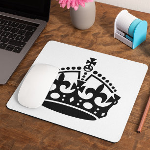 Mousepad Mantenha o modelo calmo da coroa