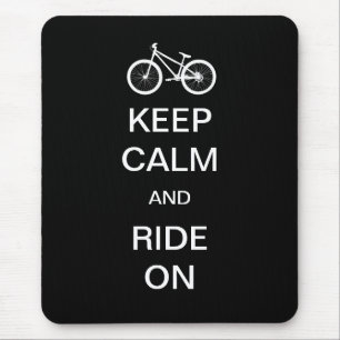 Mousepad Mantenha o passeio calmo sobre