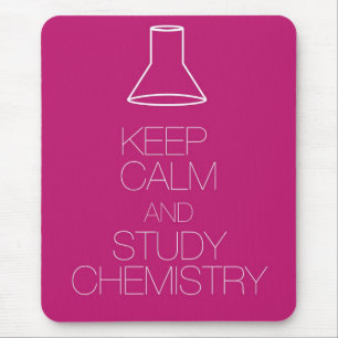 Mousepad Mantenha química calma e do estudo