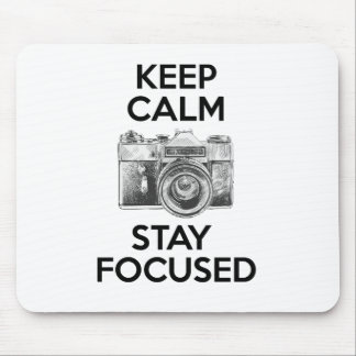 Mousepad Mantenha-se Calmo Focado