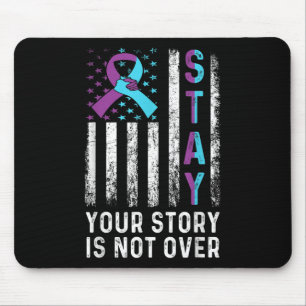 Mousepad Mantenha Sua História Não Sobre A Prevenção Ao Sui