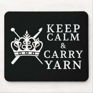 Mousepad Manter Artesanatos De Fios De Carregar Calmos / Co